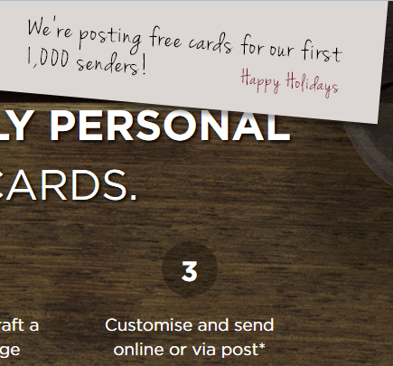 Free personal greeting cards Posted