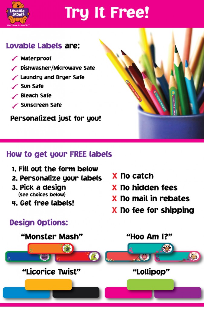 Free Lovable Labels