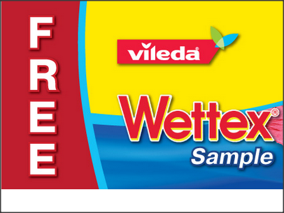 Free Vileda Wettex Cloth Sample From HelpMeClean