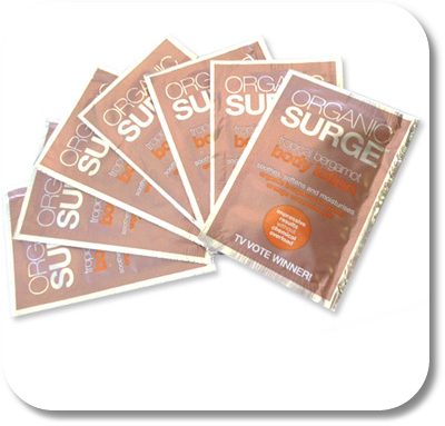 7 free Organic Surge samples