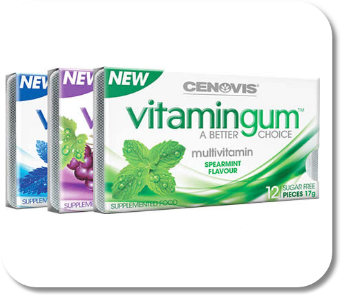 Free Cenovis Vitamin Gum ~ Free Samples Australia By Mail Only