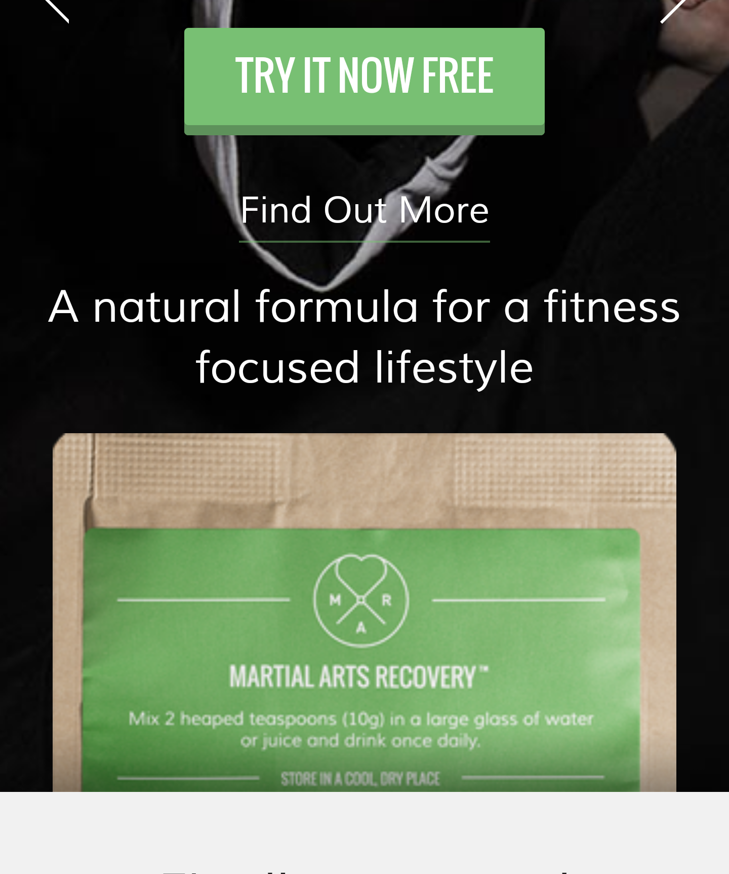 Free Martial Arts Recovery Samples