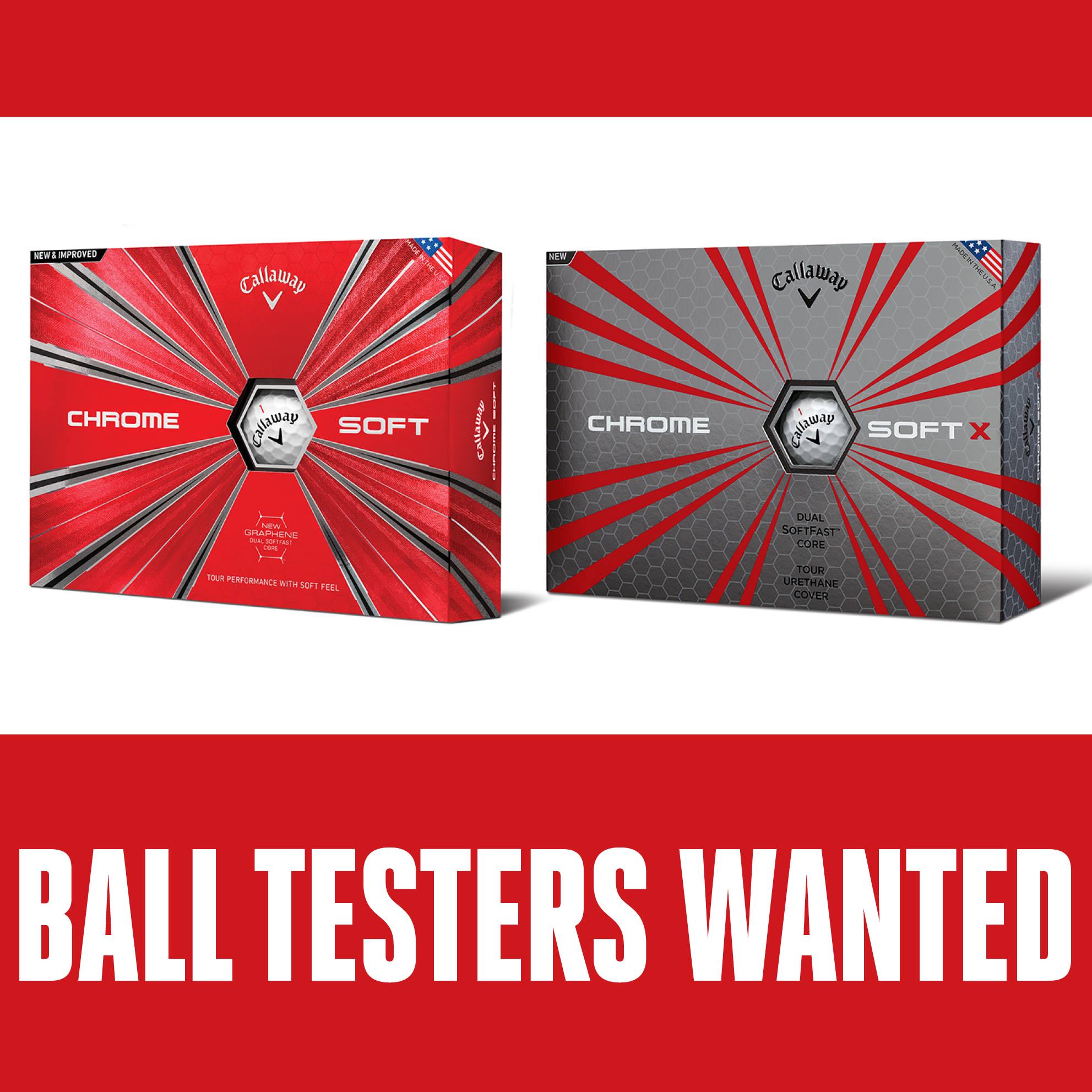Golf Ball Testers Wanted