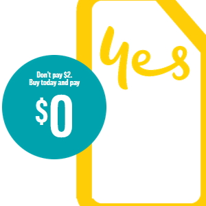 Optus Free $2 SIM Prepaid Mobile Broadband Starter Kit